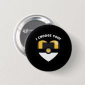 Wählen Sie Ihr Valentiner Video Game Parody Button (Vorne & Hinten)