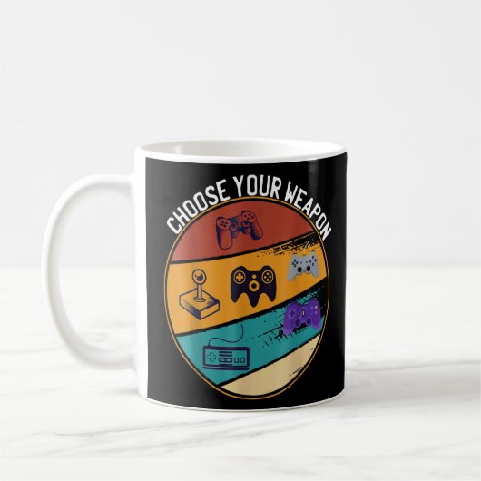 Wählen Sie Ihr Video Game Gaming Console Game für Kaffeetasse (Links)