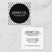 Wählen Sie Ihre eigene Color Hexa Firmenkarte Quadratische Visitenkarte (Vorne/Hinten)