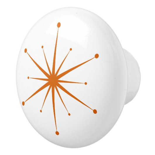 Wählen Sie Ihre eigene Farb-Retro Atomic-Sternexpl Keramikknauf (Rechts)