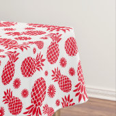 Wählen Sie Ihre eigene Hintergrundfarbe weißen Ana Tischdecke (Beispiel)