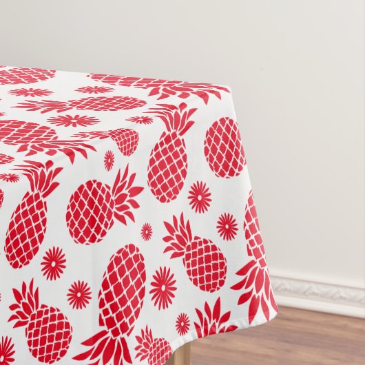 Wählen Sie Ihre eigene Hintergrundfarbe weißen Ana Tischdecke (Beispiel)