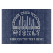 Wählen Sie Ihre eigene, maßgeschneiderte Schneidep Schneidebrett (Vorderseite)