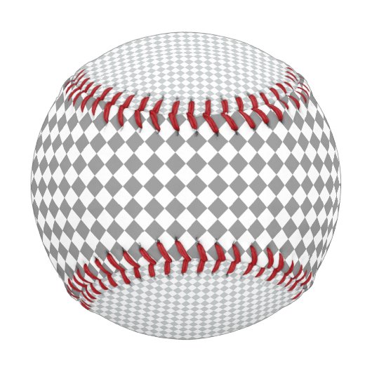 Wählen Sie Ihre eigene Schachbrett-Farbe Einfach a Baseball (Rückseite)