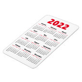 Wählen Sie Ihre eigenen Farben aus | Kalenderzeits Magnet (Linke Seite)