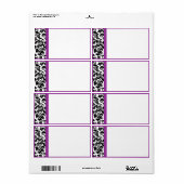 Wählen Sie Ihre eigenen farbigen Versandmarken aus (Vorne)