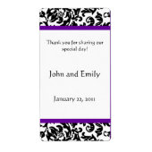 Wählen Sie Ihre eigenen Gastgeschenk Hochzeit-Labe (Vorne)