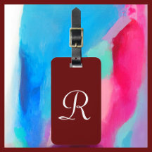 WÄHLEN SIE IHRE FARBBEN-Bag-Gepäckmarke aus