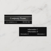 Wählen Sie Ihre Farbberuflichen Mini Visitenkarte (Vorne/Hinten)