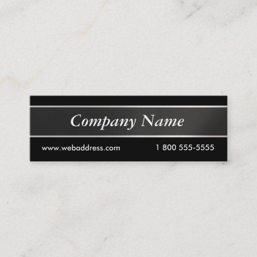 Wählen Sie Ihre Farbberuflichen Mini Visitenkarte (Vorderseite)