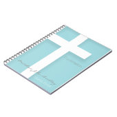 Wählen Sie Ihre Farbe 2 Modern Confirmation Guest Notizblock (Linke Seite)