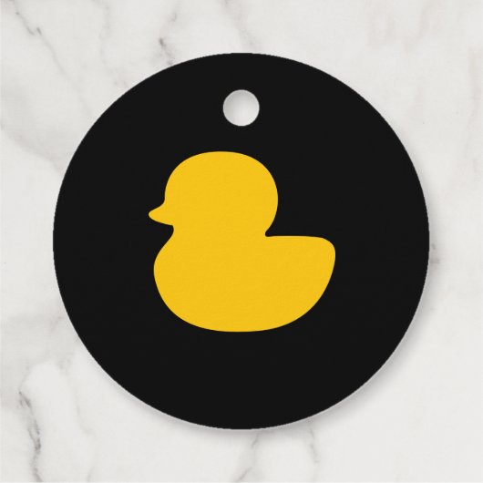 Wählen Sie Ihre Farbe Cruise Duck Geschenkanhänger (Rückseite)