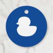 Wählen Sie Ihre Farbe Cruise Duck Geschenkanhänger (Rückseite)