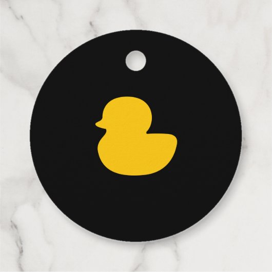 Wählen Sie Ihre Farbe Cruise Duck Geschenkanhänger (Rückseite)