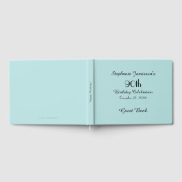 WÄHLEN SIE IHRE FARBE Geburtstagspartei Speicher/G Gästebuch