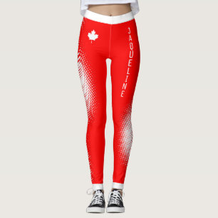 Wählen Sie Ihre Farbe / Ihr weißes Punktmuster Leggings