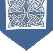 Wählen Sie Ihre Farbe keltische Knoten Dekorative Kurzer Tischläufer (Ecke)
