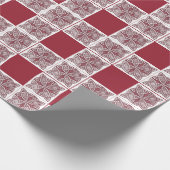 Wählen Sie Ihre Farbe keltisches Dekorationsmuster Geschenkpapier (Ecke)