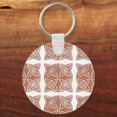 Wählen Sie Ihre Farbe keltisches Dekorationsmuster Schlüsselanhänger (Vorderseite)