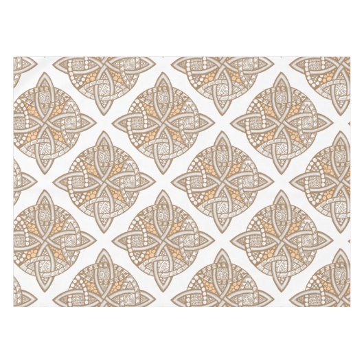 Wählen Sie Ihre Farbe keltisches Dekorationsmuster Tischdecke (Vorderseite (Horizontal))