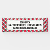 WÄHLEN SIE IHRE FARBE- ODER ROTE Fußballmannschaft Banner (Horizontal)