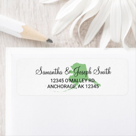 Wählen Sie Ihre Farben Alaska Form (Insitu)