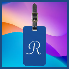 WÄHLEN SIE IHRE farbige blaue Bag-Gepäckmarke für  Gepäckanhänger