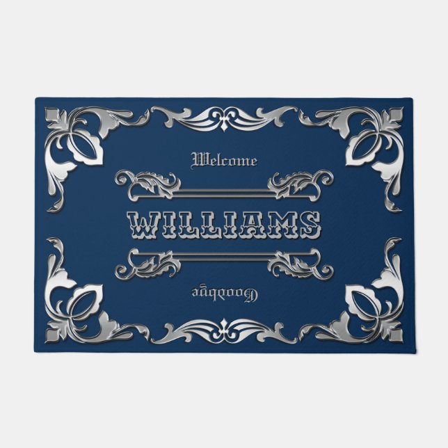 Wählen Sie Ihre Farbklassische Fußmatte (Vorderseite)