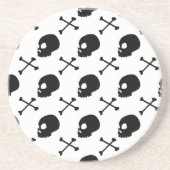 Wählen Sie Ihre Farbskulpturen und Knochenmuster a Sandstein Untersetzer (Vorne)