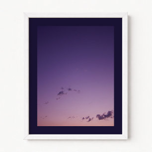 Wählen Sie Ihre Faux-Matte-Farbe für Ihr Foto Poster