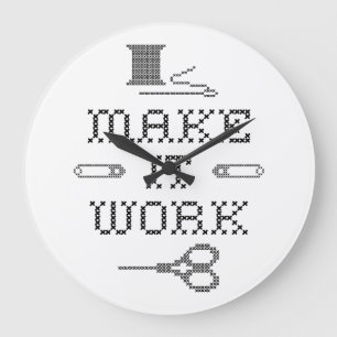 Wählen Sie Ihre Hintergrundfarbe aus Große Wanduhr