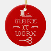 Wählen Sie Ihre Hintergrundfarbe aus Keramikornament (Vorne)