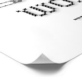 Wählen Sie Ihre Hintergrundfarbe aus Poster (Ecke)