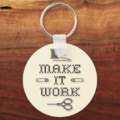 Wählen Sie Ihre Hintergrundfarbe aus Schlüsselanhänger (Vorderseite)