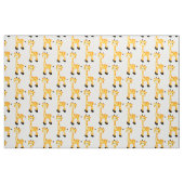 Wählen Sie Ihre Hintergrundfarbe Giraffe Gewebe Stoff (Fat Quarter (45,7 x 55,9 cm))