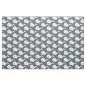 Wählen Sie Ihre Hintergrundfarbe niedlich Whale St Stoff (Fat Quarter (45,7 x 55,9 cm))