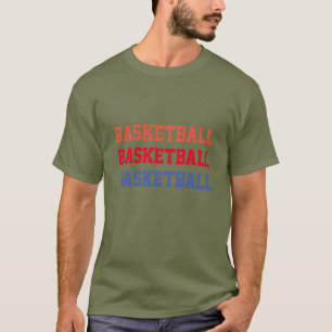 Wählen Sie Ihre Hobbies Basketball Text Männer T-Shirt