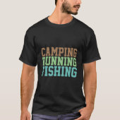 Wählen Sie Ihre Hobbies Camping Text Men's T-Shirt (Vorderseite)