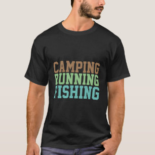 Wählen Sie Ihre Hobbies Camping Text Men's T-Shirt