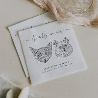 WÄHLEN SIE IHRE KATZEN Moderne Haustier Hochzeit