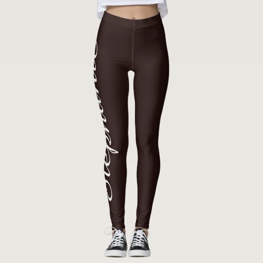 WÄHLEN SIE IHRE Leggings für benutzerdefiniertes Y (Vorderseite)