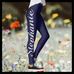 WÄHLEN SIE IHRE Leggings für benutzerdefiniertes Y<br><div class="desc">WÄHLEN SIE IHRE FARBEN Yoga-Leggings! Mit dem Namen in einem weißen Skript bis zu einem Bein! Beispiel ist Mitternachtsblau ,  aber Sie können leicht an die Farbe Ihrer Wahl anpassen. Auch leicht zu ändern oder zu löschen Beispieltext. Alle Rechte vorbehalten © 2016 Alan & Marcia Socolik.</div>