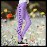WÄHLEN SIE IHRE Leggings für benutzerdefiniertes Y<br><div class="desc">WÄHLEN SIE IHRE FARBEN Yoga-Leggings! Mit dem Namen in einem lila,  großen,  dunklen Skript bis zu einem Bein! Das Beispiel ist blassfarbig lila,  aber Sie können sich einfach an Ihre Farbe anpassen. Auch leicht zu ändern oder zu löschen Beispieltext. Alle Rechte vorbehalten © 2016 Alan & Marcia Socolik.</div>