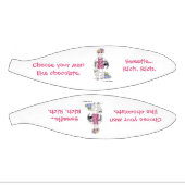 Wählen Sie Ihre Männer wie Schokolade, Reich   Mini Basketball (Panele)