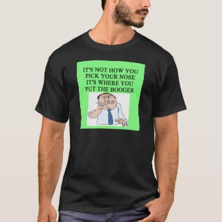 wählen Sie Ihre Nase aus T-Shirt