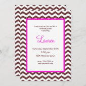 Wählen Sie Ihre Personalisierte Geburtstagseinladu Einladung (Vorne/Hinten)