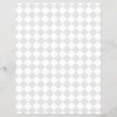 Wählen Sie Ihre Schachbrett-Farbe Einfach anpassen Flyer (Hinten)