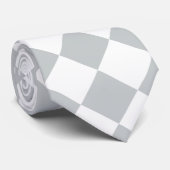 Wählen Sie Ihre Schachbrett-Farbe Einfach anpassen Krawatte (Gerollt)