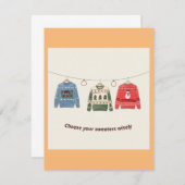 Wählen Sie Ihre Sweatskarte klug aus (Vorne/Hinten)