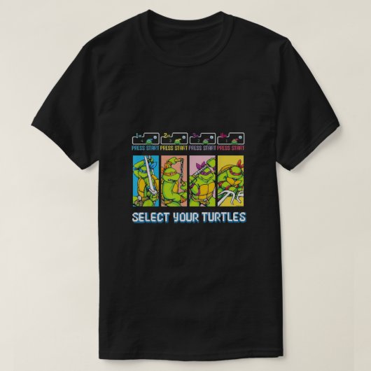 Wählen Sie Ihre Turtles aus T-Shirt (Design vorne)